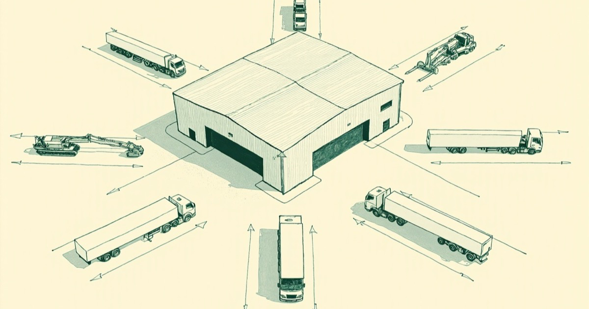 Equipment finance customer acquisition channels spanning relationships, inbound demand, and public-record prospecting.